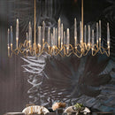 Ljojo LED Crystal Chandelier: Modern Luxury Tree Branch Design for Home Decor