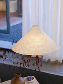 Japanese Wabi Sabi Paper Ceiling Chandeliers Pendant Lights for Living Room by Ljojo