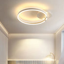 Modern LED Ceiling Light Chandelier for Living Room Bedroom by Ljojo White Simple Home Decor Lighting