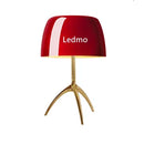 Modern Nordic Glass Desk Lamp Three Legged LED Study Bedroom Living Room - Ljojo