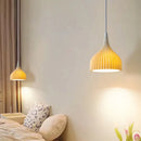 Ljojo Milky White Resin LED Pendant Light for Home Decor