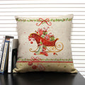 Ljojo Merry Christmas 45x45CM Cushion Cover for Home Decor