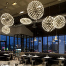 LED Pendant Light Dandelion Art Ball Nordic Spherical Chandelier for Bedroom Living Room by Ljojo