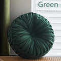 Ljojo 3D Pumpkin Round Pillow - Boho Floor Cushion for Home Decor