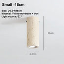 Travertine Stone Ceiling Downlight with E27 Bulb for Modern Home Decor by Ljojo