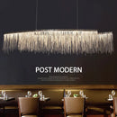Modern Luxury Tassel Chandelier Hanging Pendant Light for Dining Room by Ljojo
