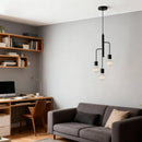 Nordic Chandelier Pendant Lamp for Bedroom with 3 Bulbs Hanging Light by Ljojo