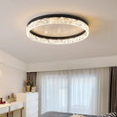 Modern LED Ceiling Light Dimmable Round Fixture for Living Room Dining Bedroom by Ljojo