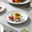 Ljojo 16/32-Piece White Bone Tableware Set with Golden Rim, Dinnerware & Bowl Set
