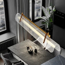 Ljojo Minimalist Acrylic LED Pendant Light Modern Chandelier Fixture - Nordic Style Dining Room Lighting