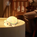 Ljojo LED Turtle Night Light Cute Silicone Animal Cartoon Soft Lamp - Children's Room Decoration