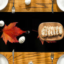 Ljojo Maple Leaf Table Runner for Dining Wedding Holiday Party Decor