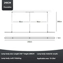 Ljojo Minimalist LED Pendant Light for Modern Living Room & Bar Counter