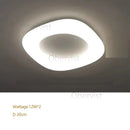 Ljojo Acrylic Donut LED Chandelier Pendant Light - Nordic Creative Style for Living Room Bedroom