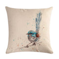 Animal Print Linen Pillowcase by Ljojo - Home Decor Cushion Cover