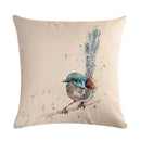 Animal Print Linen Pillowcase by Ljojo - Home Decor Cushion Cover
