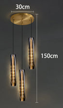 Nordic Minimal LED Pendant Chandelier for Home Decor Dinning Living Rooms by Ljojo