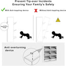 Ljojo™ Slim Shoe Storage Cabinet with 6 Flip Drawers, Adjustable Shelves, Modern Organizer