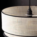 Nordic Fabric Ceiling Pendant Lamps Modern Bedroom Chandelier by Ljojo