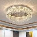 Ljojo Luxury Crystal LED Ceiling Lamps for Elegant Home Lighting
