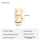 Modern French Retro Marble Wall Lamp for Living Room Atmosphere by Ljojo