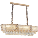 Ljojo Luxury Crystal Chandelier: Elegant Lighting for Living Room, Dining Room, Bedroom
