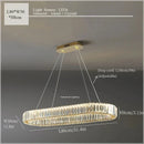 Ljojo Luxury Crystal Ceiling Pendant Lamp for Elegant Room Decor