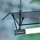 Italian Glass Dining Table Chandelier | Minimalist Modern Pendant Light by Ljojo
