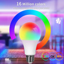15W Ljojo™ Smart LED Bulb: Remote Control, Color Changing, Dimmable, Bluetooth, App Control