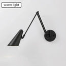 LED Wall Lamp Adjustable Foldable Telescopic Swing Arm Sconce by Ljojo - Modern Bedside Lighting Decor
