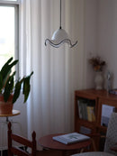 Glass Hat Pendant Light Medieval French Restaurant Bedroom Lamp by Ljojo