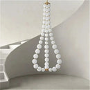 Nordic Luxury Art LED Ceiling Pendant Light Magic Bean Chandelier by Ljojo for Home Decor