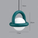 LED Green Planet Balloon Chandelier for Bedroom, Nordic Style - Ljojo