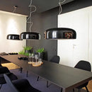 Ljojo Modern Aluminum Pendant Lamp in Black for Home and Office Lighting