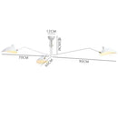 Nordic Spider Shaped Chandelier for Living Room | Industrial Luster Lighting Fixtures by Ljojo