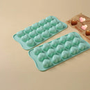 Ljojo 15-Hole Heart-Shaped Chocolate Silicone Mold for Baking and Candy Making