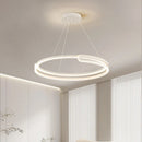 Ljojo LED Round Chandelier for Home Decor - Modern & Simple Ceiling Lamp