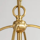 Ljojo Minimalist Dining Room Cloth Chandelier LED Light - Modern Creative Bedroom Pendant Lamp