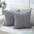 Ljojo Linen Striped Pillow Cover 50x50cm - Soft & Stylish Decorative Case