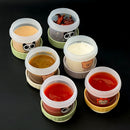 Ljojo 100ml Leak-proof Sauce Cup with Lid - Portable Reusable Salad Dressing Container