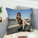 Jenna Ortega Body Pillow Cover 40x40 - Ljojo Decorative Cushion Case
