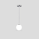 Ljojo Modern Gold Acrylic Ball Pendant Light for Bedroom and Bar Decor