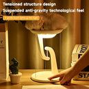 Floating Design LED Desk Lamps 15W Wireless Charging Stepless Dimming Touch Control Night Light by Ljojo