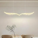 Gold Angel Wings Chandelier Modern Nordic LED Pendant Lighting for Dining Room Table by Ljojo