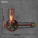Ljojo Industrial Metal Wall Lamp: Postmodern Led Chandeliers for Living Room & Bedroom