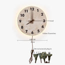 Ljojo LED Travertine Wall Sconce Lamp with Pull Chain Switch