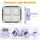 Ljojo™ Solar Floodlight - Portable LED Spotlight with 200W Power & Emergency Lighting