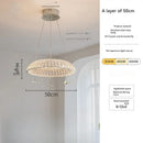 French Style Crystal Chandelier for Modern Luxury Villa Hall - Ljojo