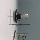 Ljojo LED Wall Light Mirror White Iron Bedside Wall Lamp