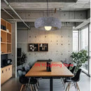 Ljojo LED Resin Pendant Light Modern Dining Living Room Decor G9 Lamp Head Home Decor